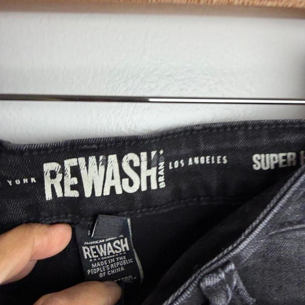Rewash Women's Black Shorts - Picture 6 of 8